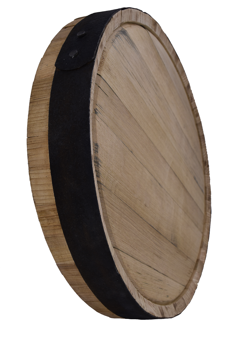 Personalized Custom Authentic American Oak Wood Barrel Head with