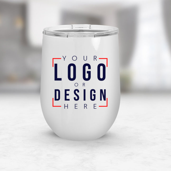 Personalized 12 oz. Stemless Wine Tumbler