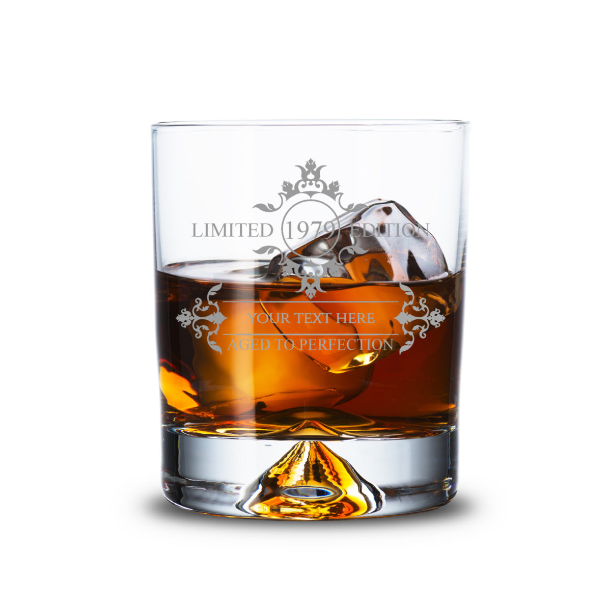 Personalized Limited Edition Rocks Whiskey Glass