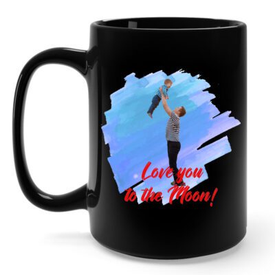 Personalized Cartoon Photo 15 oz. Ceramic Mug