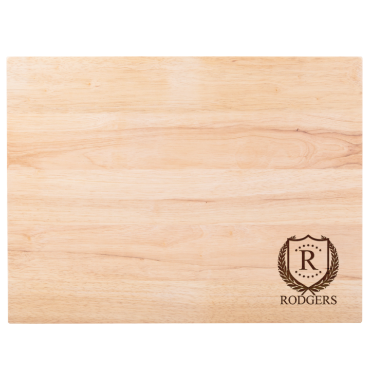 Personalized ShieldStar Wood Cutting Board - Image 2