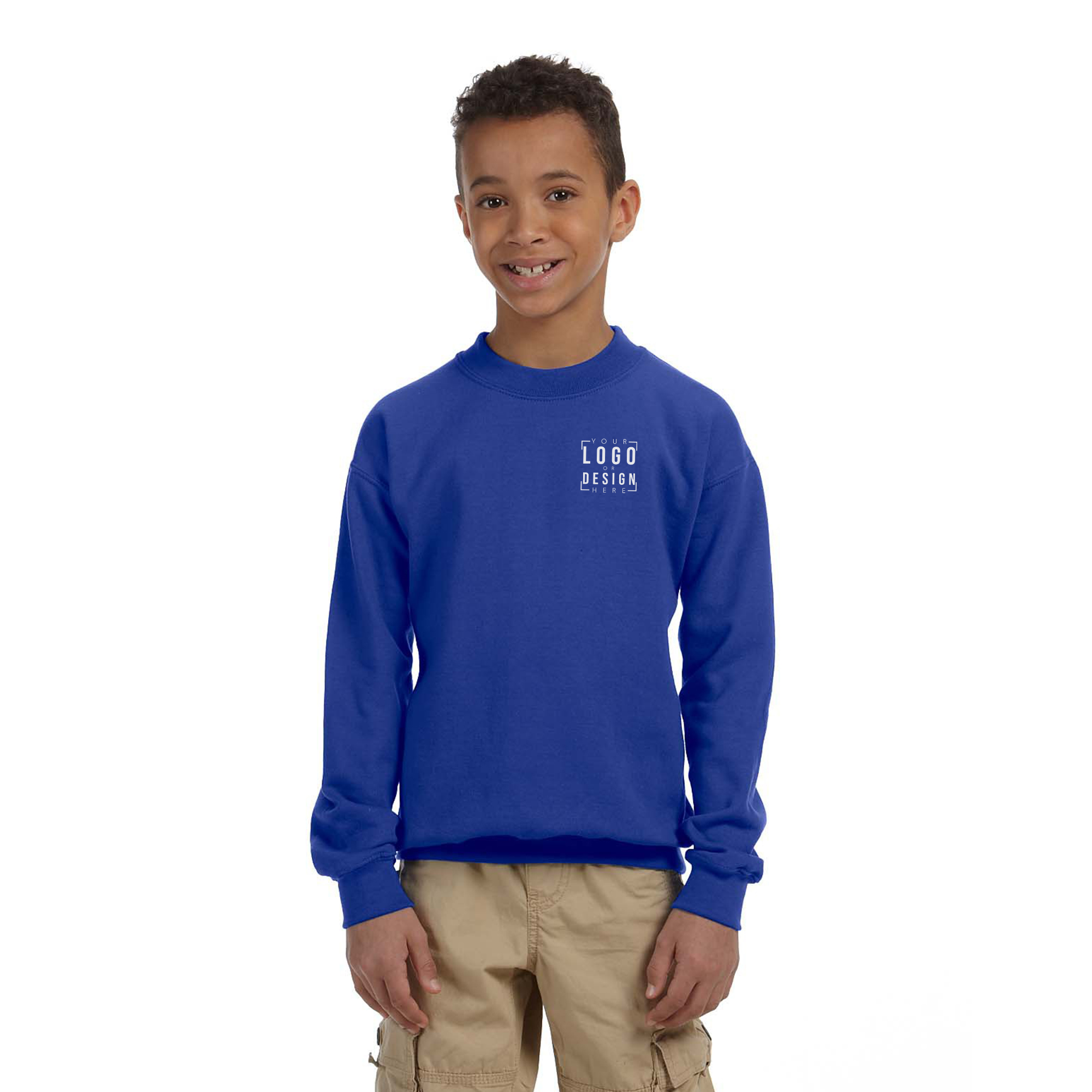 Gildan - Youth Heavy Blend Crewneck Sweatshirt