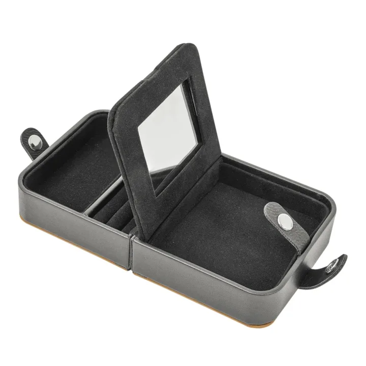 Personalized Split Letter Monogram Leatherette Jewelry Box - Image 7