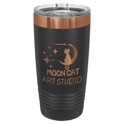 Personalized 20 oz. Ion-Plated Tumbler with Slider Lid
