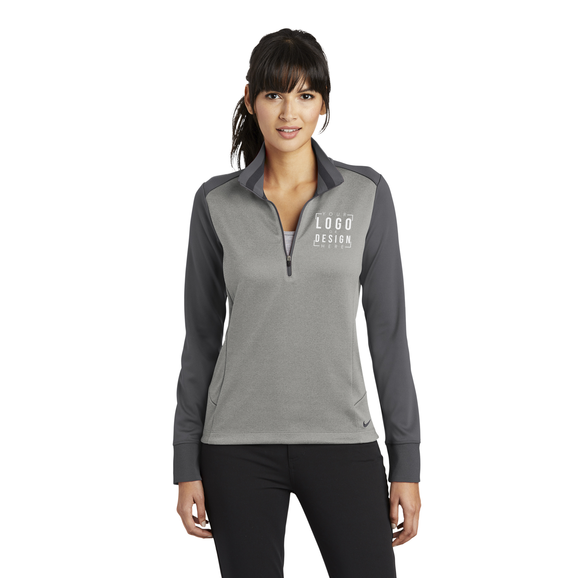 Nike Ladies Dri-FIT 1/2-Zip Cover-Up