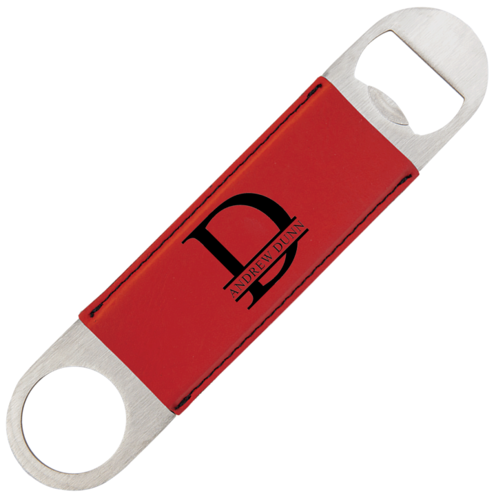 Personalized Monogram Leatherette Bottle Opener - Image 6