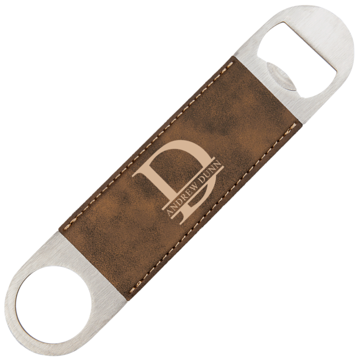 Personalized Monogram Leatherette Bottle Opener - Image 7