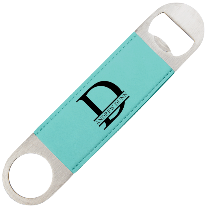 Personalized Monogram Leatherette Bottle Opener - Image 4