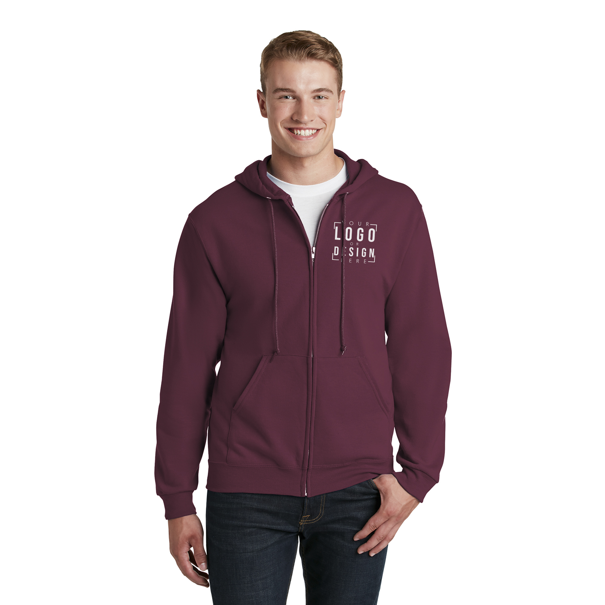 JERZEES - NuBlend Full-Zip Hooded Sweatshirt