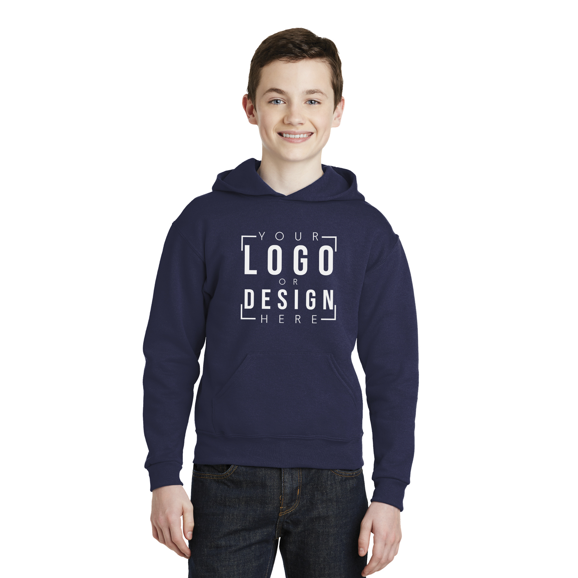 JERZEES - Youth NuBlend Pullover Hooded Sweatshirt JERZEES - Youth NuBlend Pullover Hooded Sweatshirt
