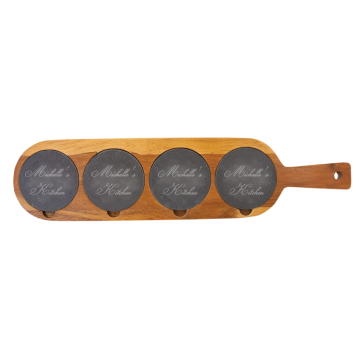 Personalized Coaster Serving Board