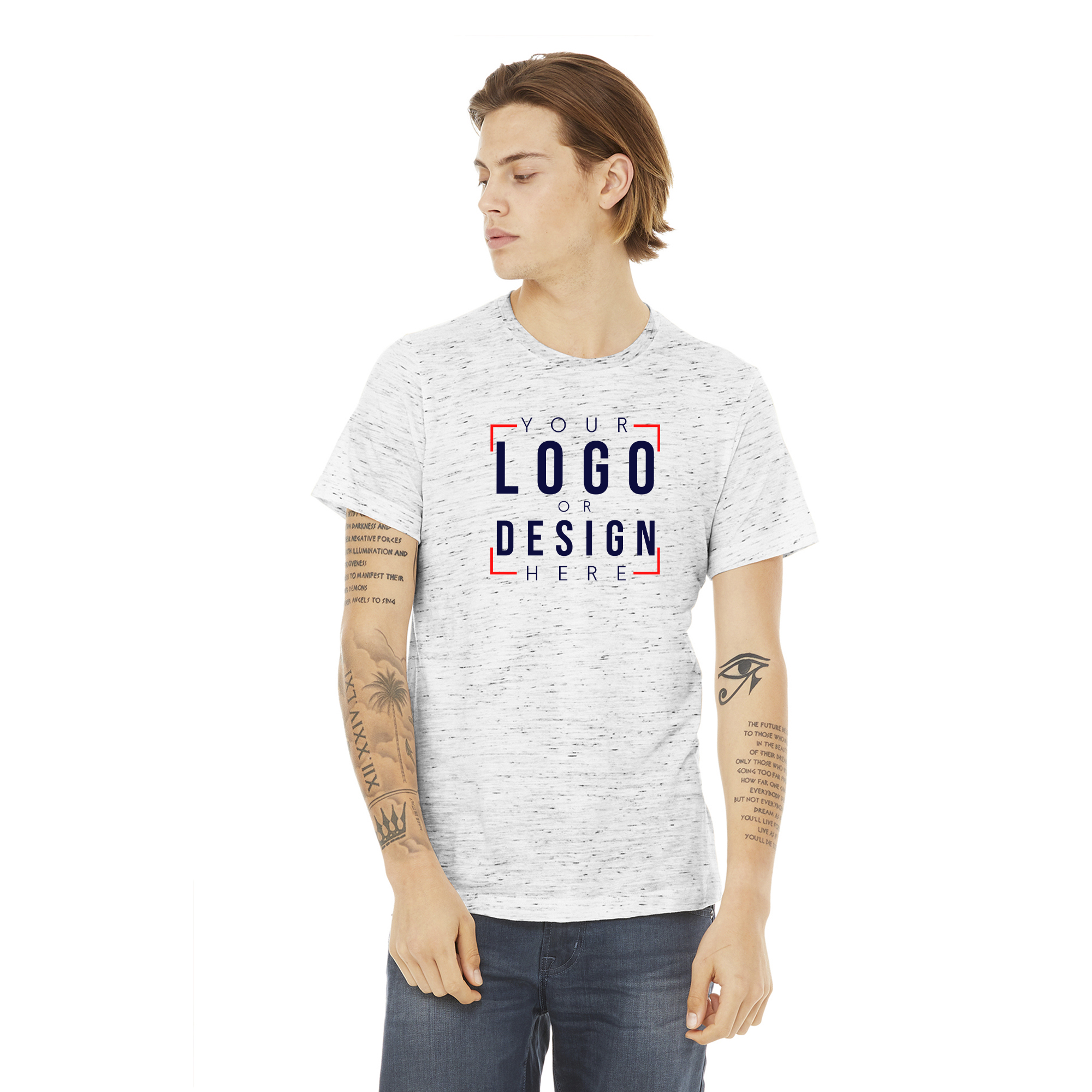 BELLA+CANVAS Unisex Poly-Cotton Short Sleeve Tee
