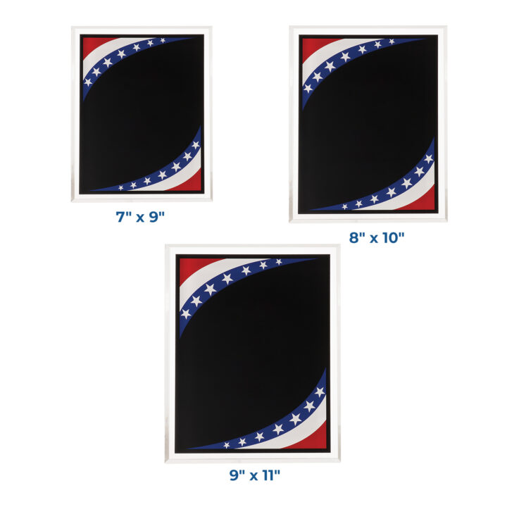 Personalized Stars & Stripes Acrylic Award Plaque - Image 2