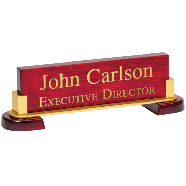 Personalized Business Desk Name Plate