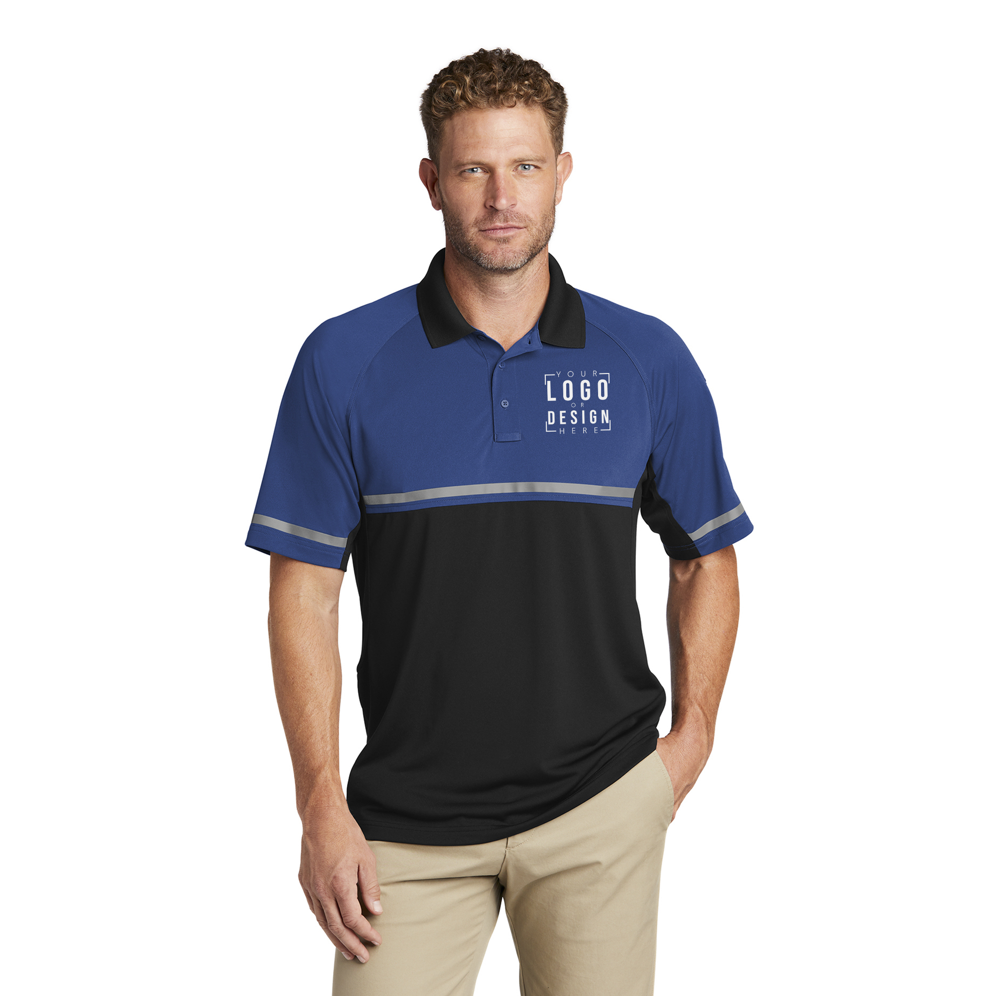 CornerStone Select Lightweight Snag-Proof Enhanced Visibility Polo