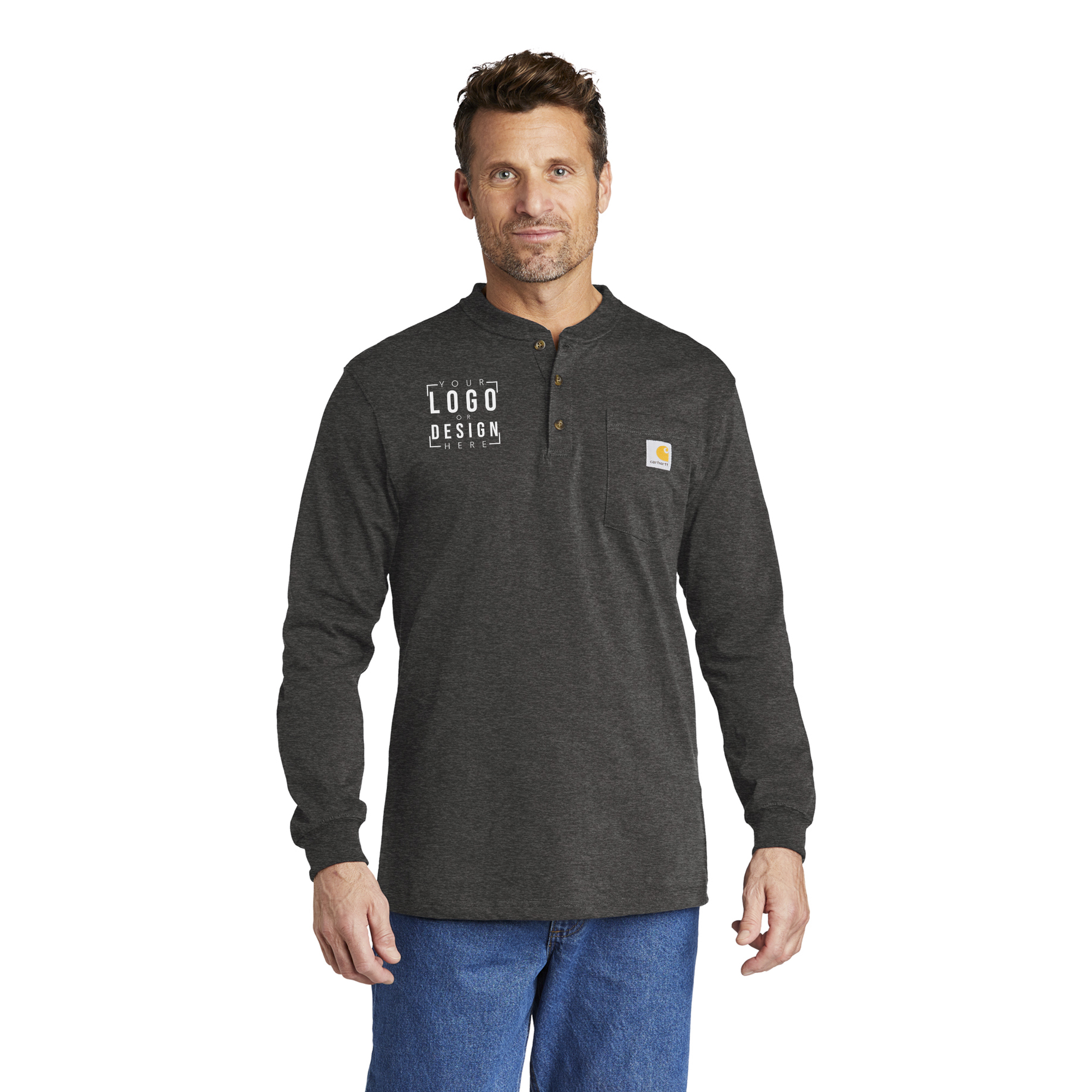 Carhartt Long Sleeve Henley T-Shirt