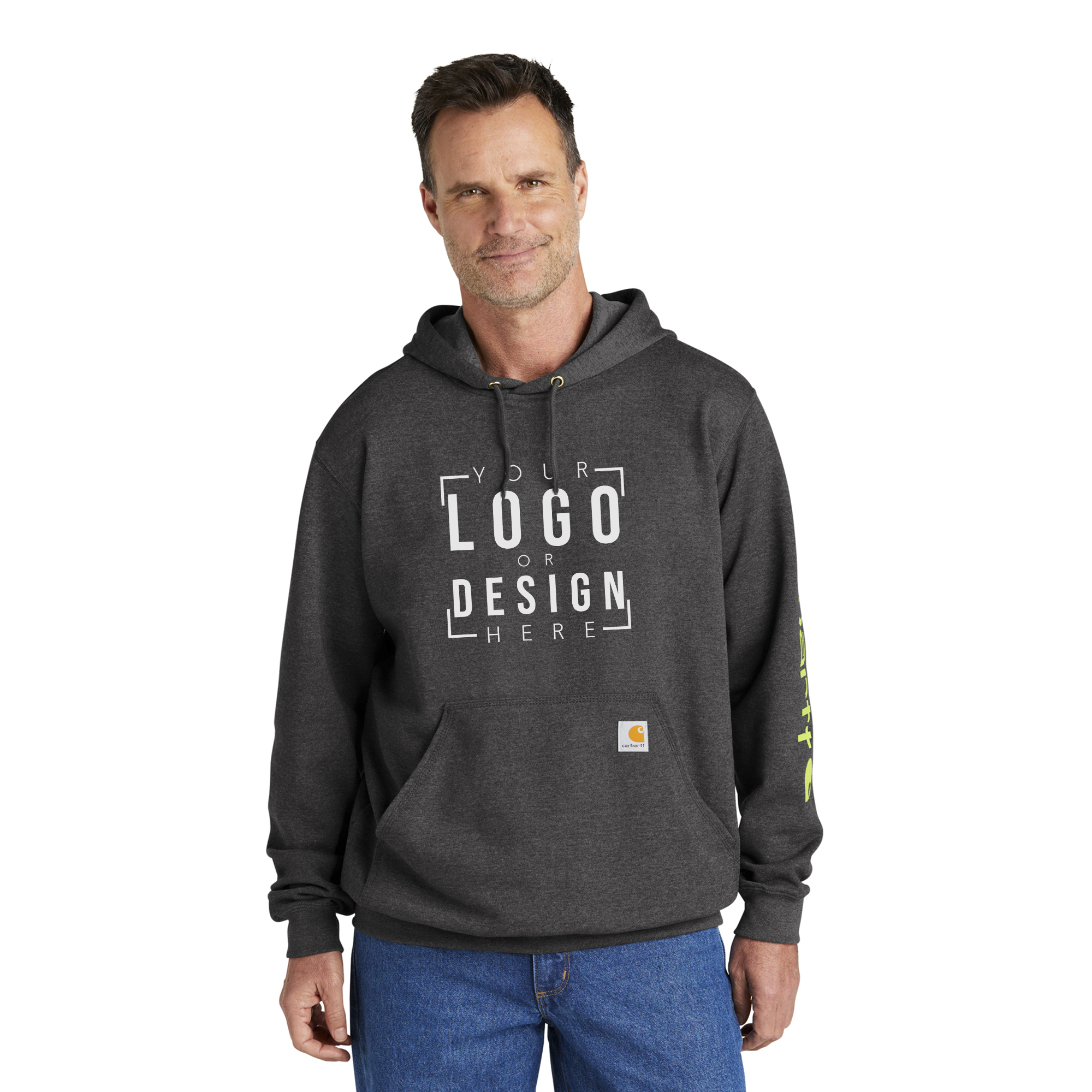 Carhartt Midweight Hooded Logo Sweatshirt