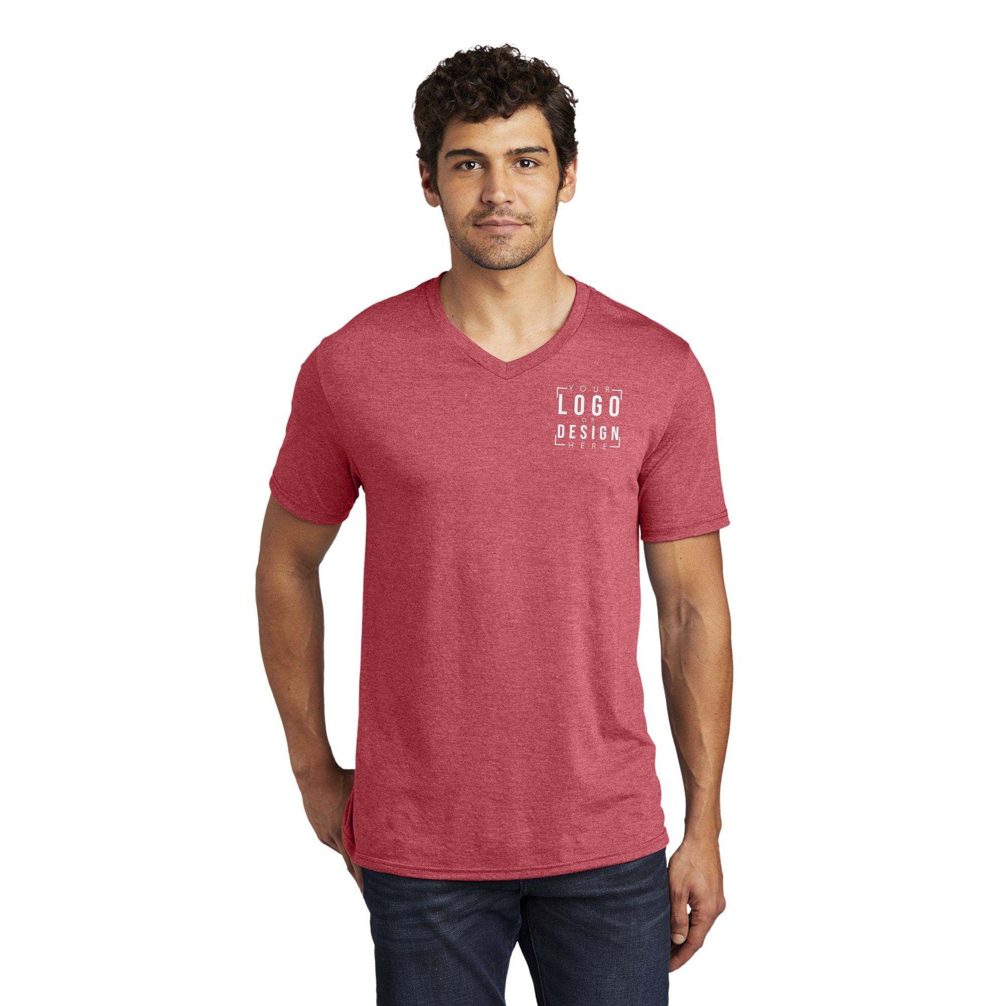 District Perfect Tri V-Neck Tee