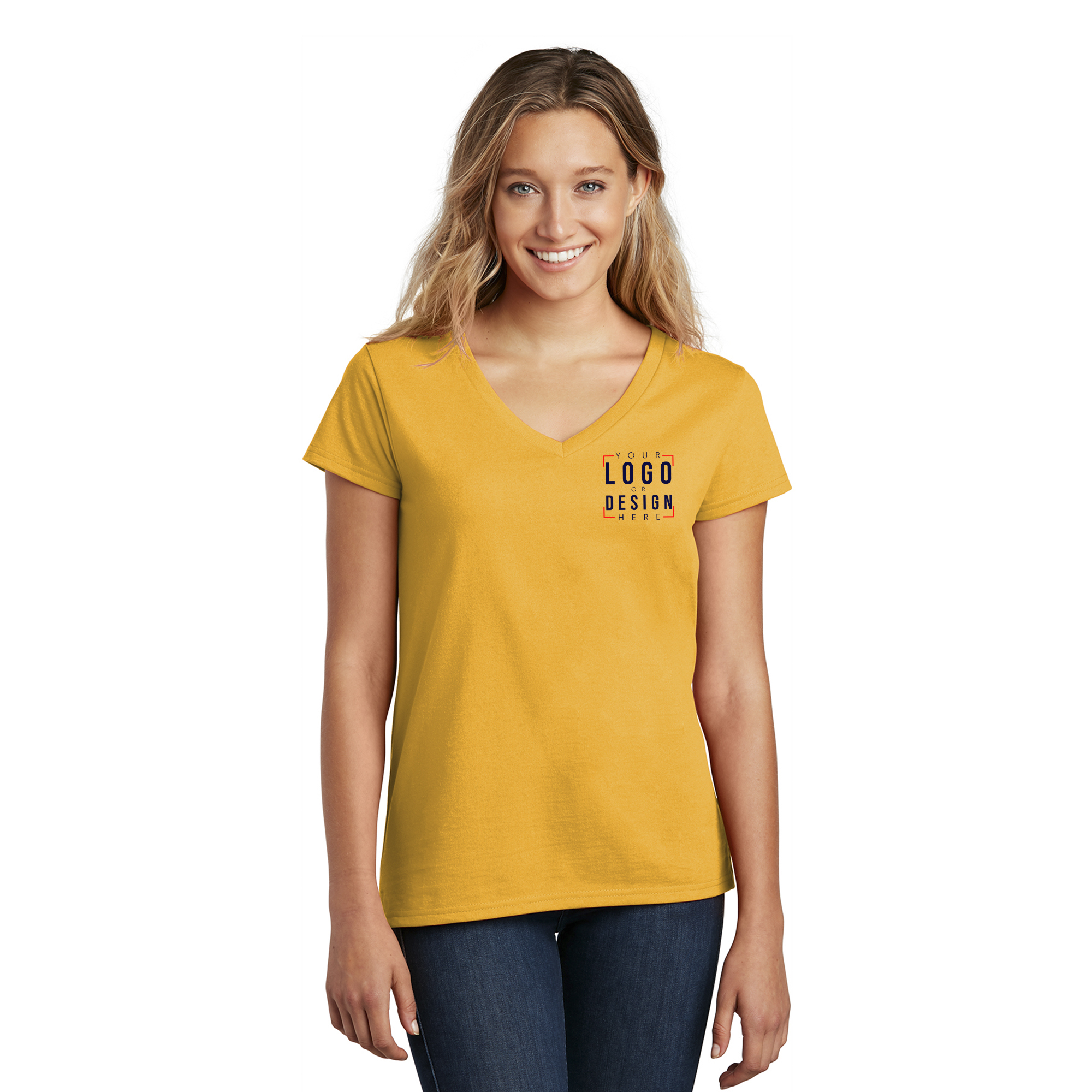 District Women's Re-Tee V-Neck