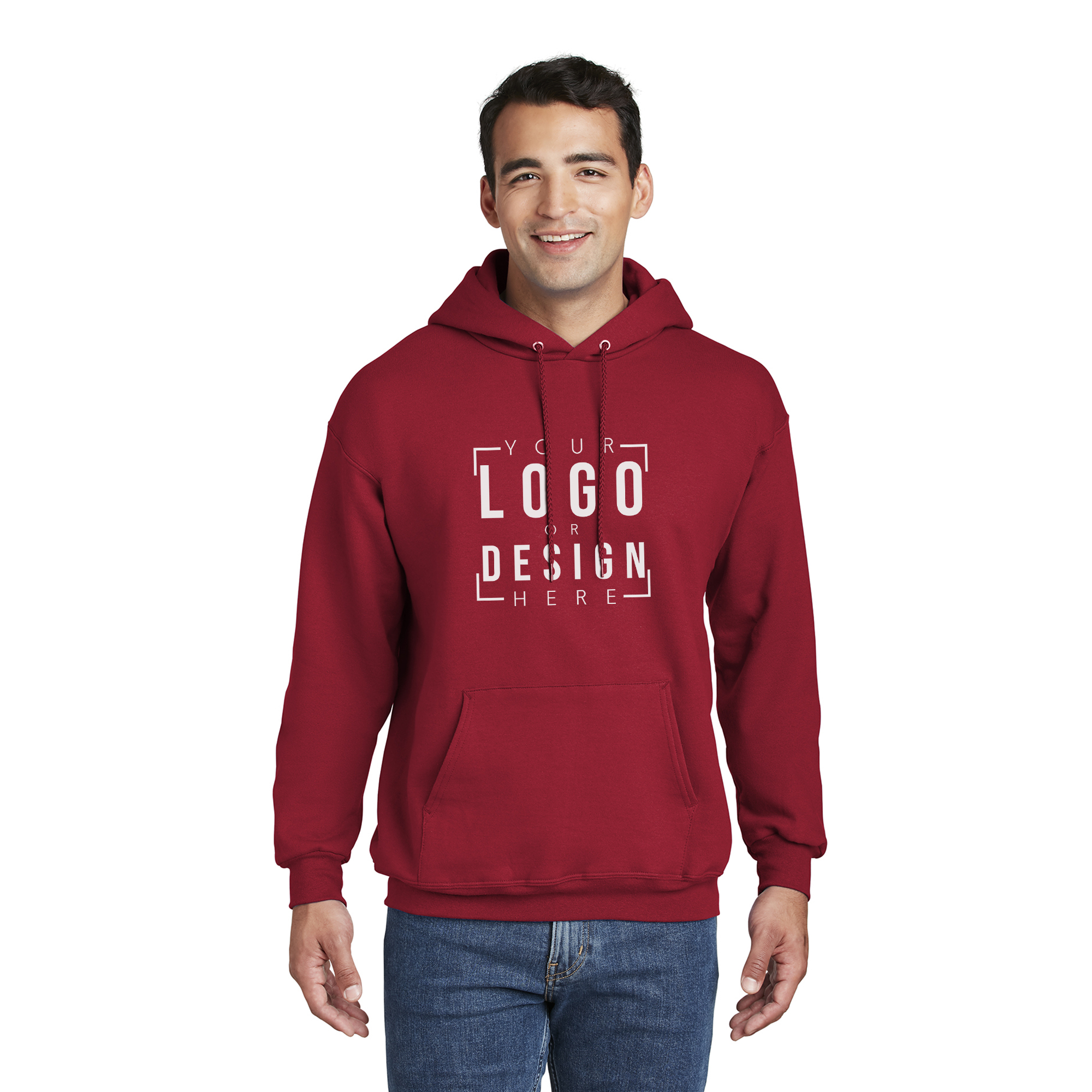 Hanes Ultimate Cotton - Pullover Hooded Sweatshirt