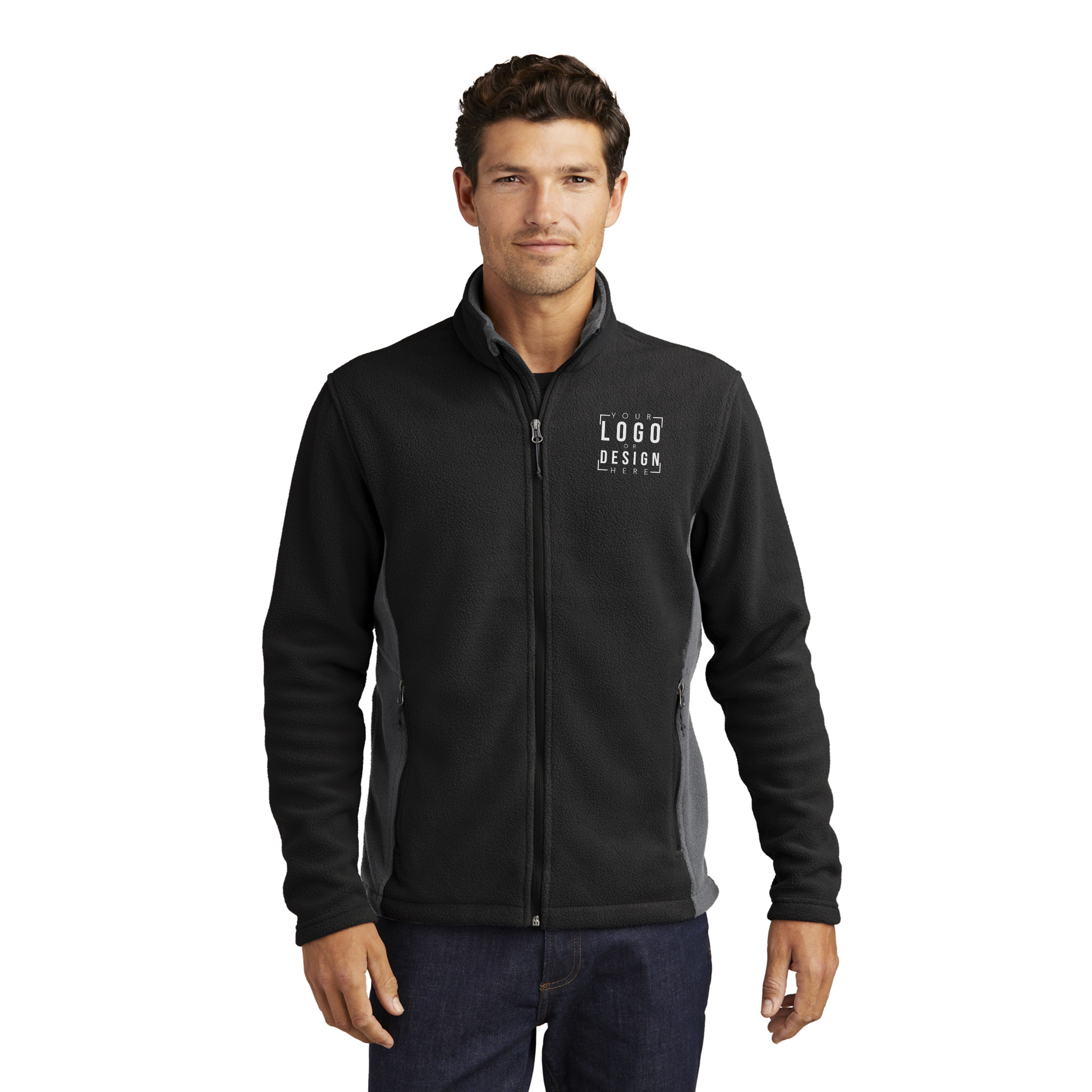 Port Authority Colorblock Value Fleece Jacket