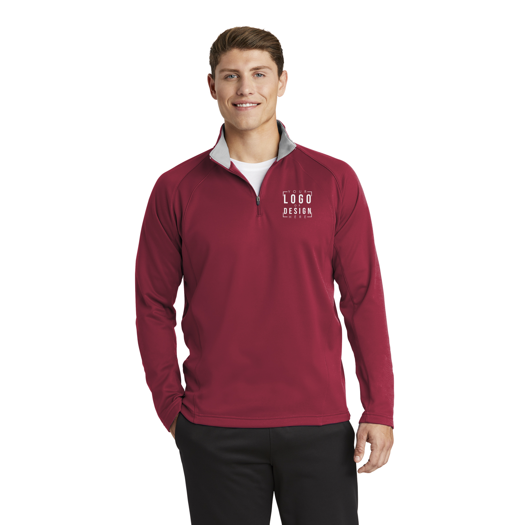 Sport-Tek Sport-Wick Fleece 1/4-Zip Pullover