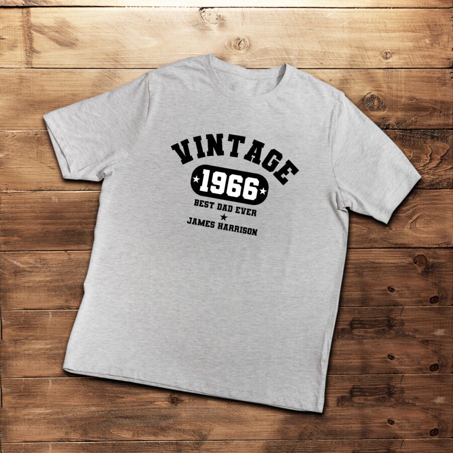 Custom Vintage Dad Jersey Blend T-Shirt