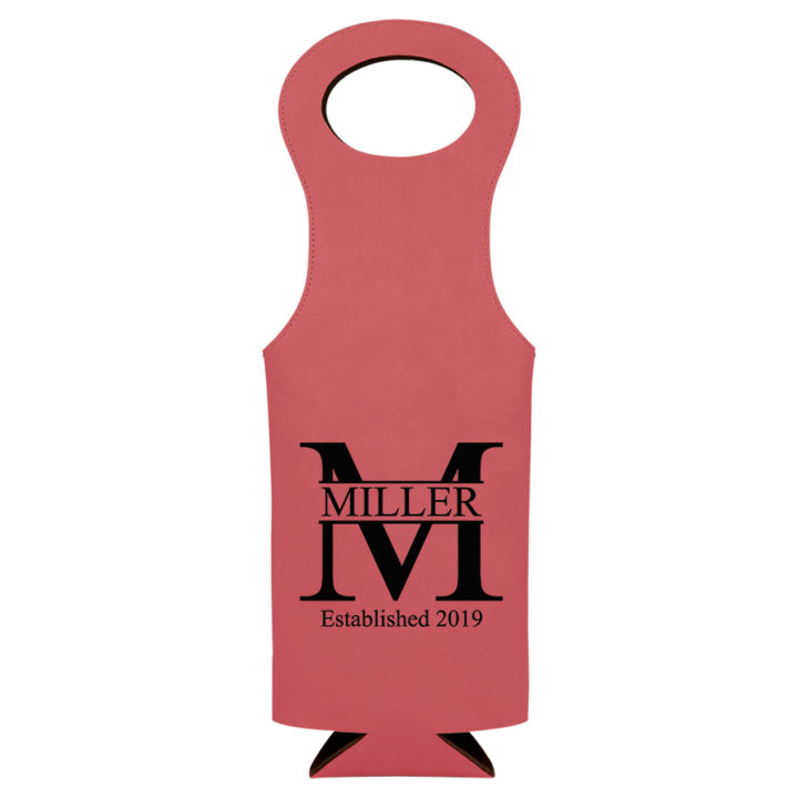 Personalized Wine Bottle Bag - Image 8