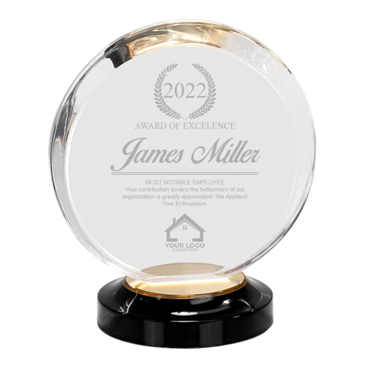 Personalized Halo Acrylic Award - Image 6