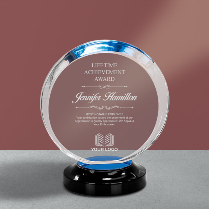 Personalized Halo Acrylic Award