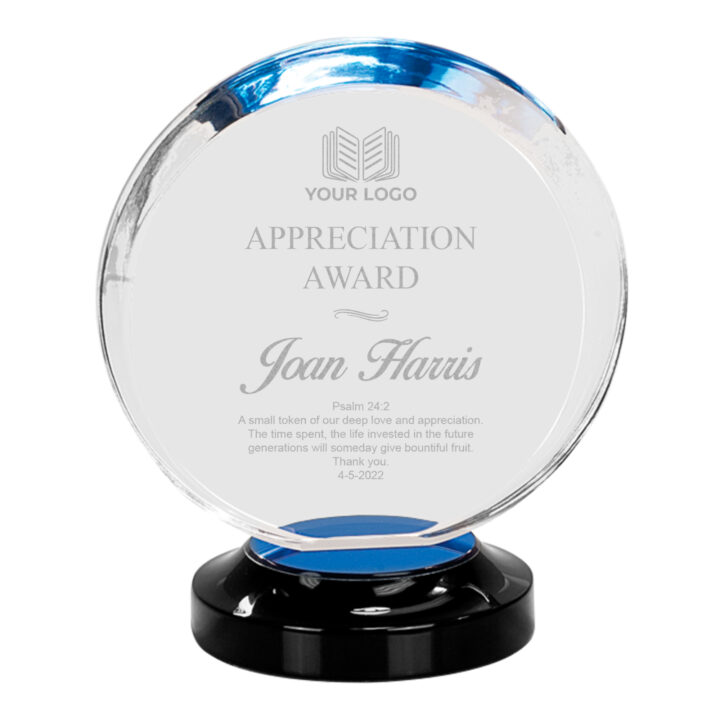 Personalized Halo Acrylic Award - Image 4