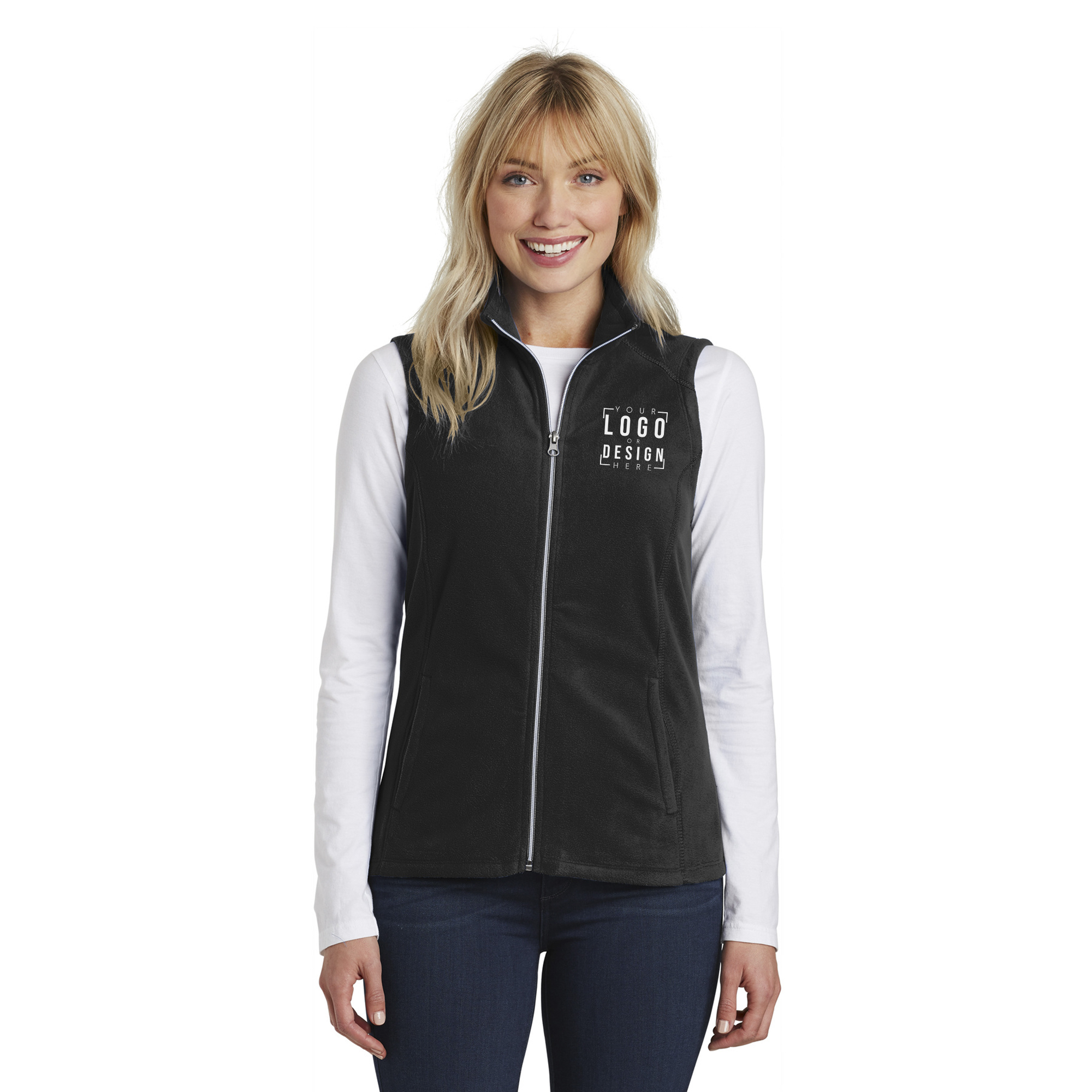 Port Authority Ladies Microfleece Vest