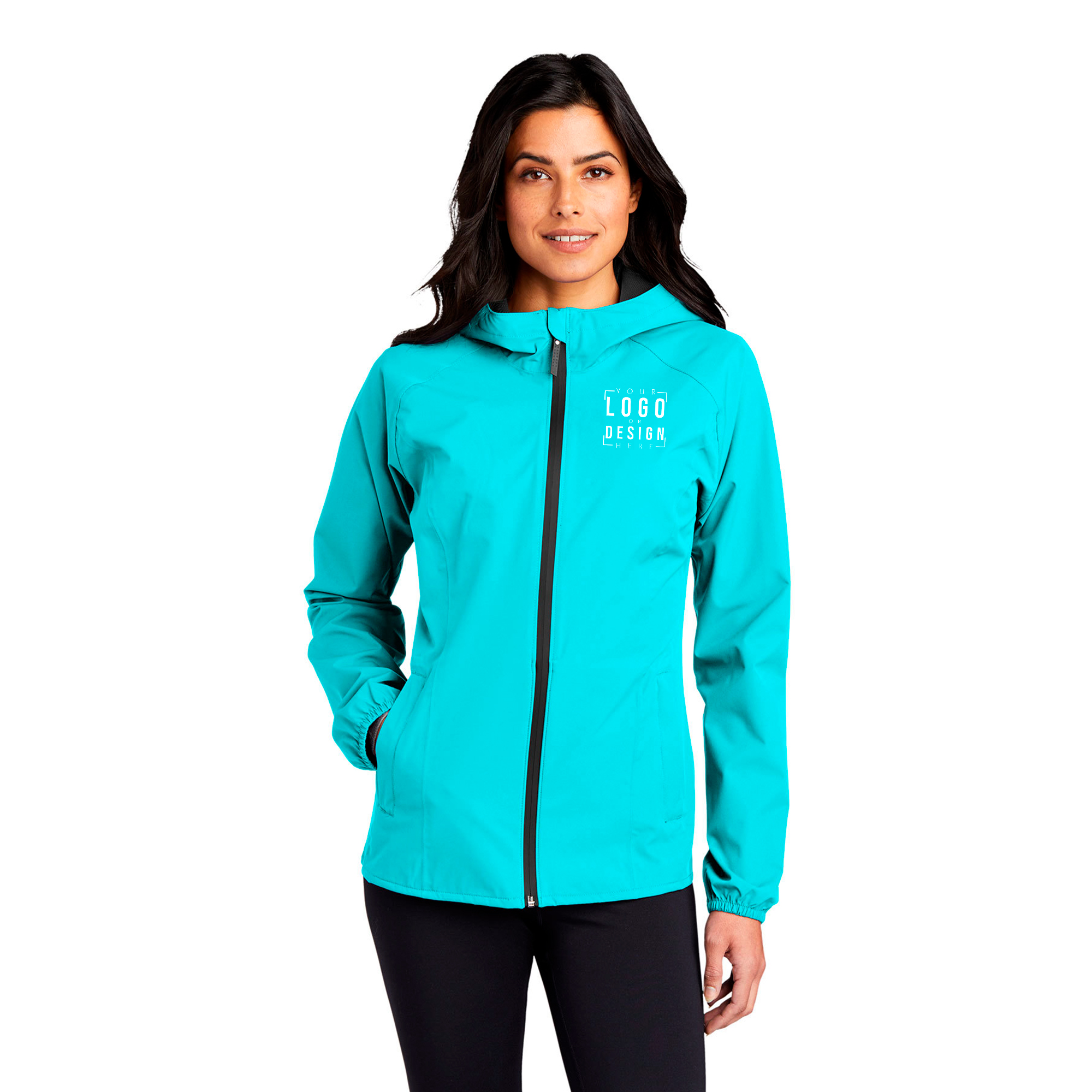 Port Authority Ladies Essential Rain Jacket Port Authority Ladies Essential Rain Jacket