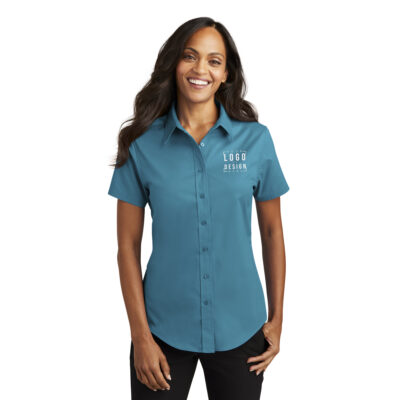 Port Authority Ladies Short Sleeve Easy Care Shirt