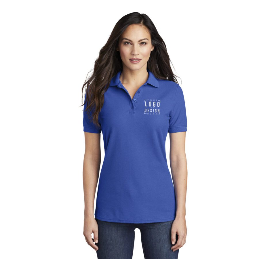 Port & Company Ladies Core Blend Pique Polo