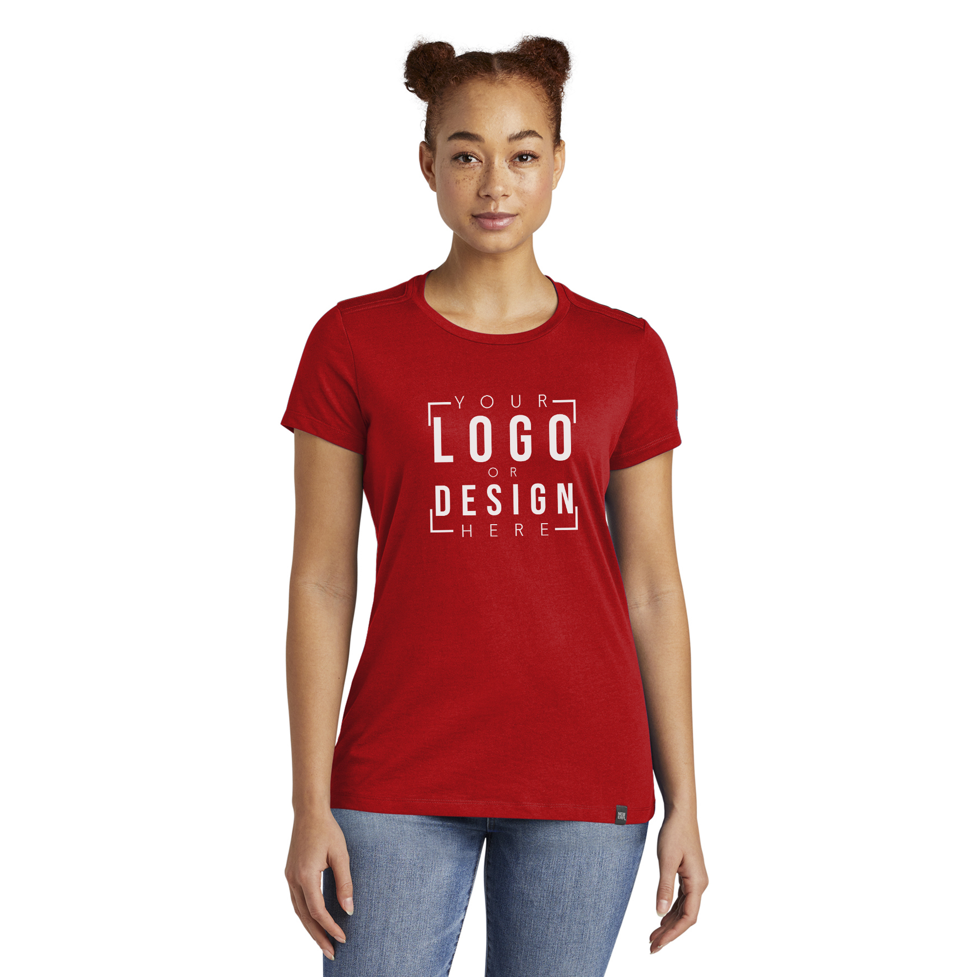 New Era Ladies Heritage Blend Crew Tee