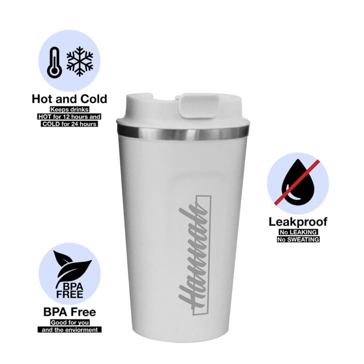 Personalized Stainless Steel Travel Coffee Mug Box Design - Image 2