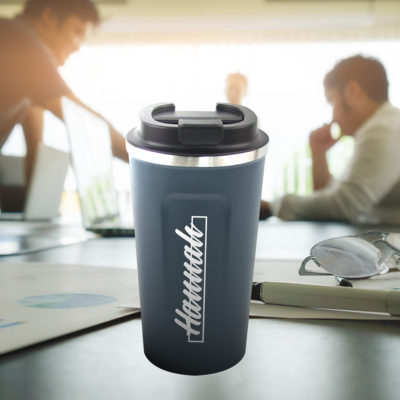 Personalized Stainless Steel Travel Coffee Mug Box Design