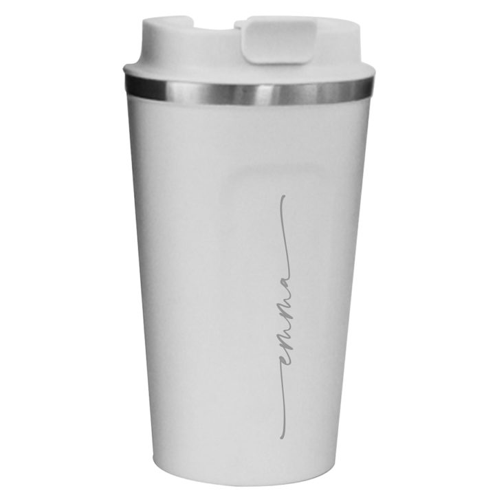Personalized Stainless Steel Travel Coffee Mug - Image 3