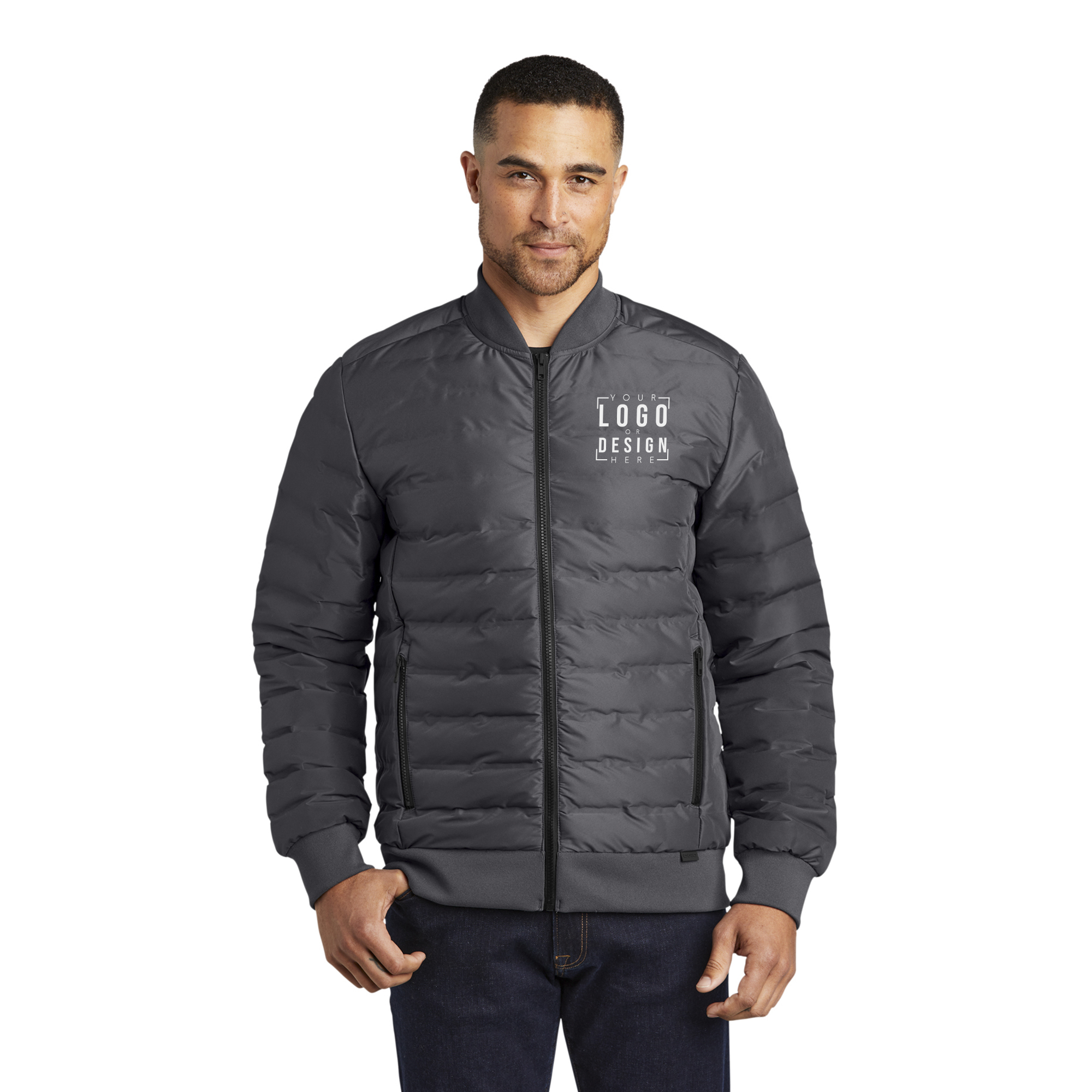 OGIO Street Puffy Full-Zip Jacket.