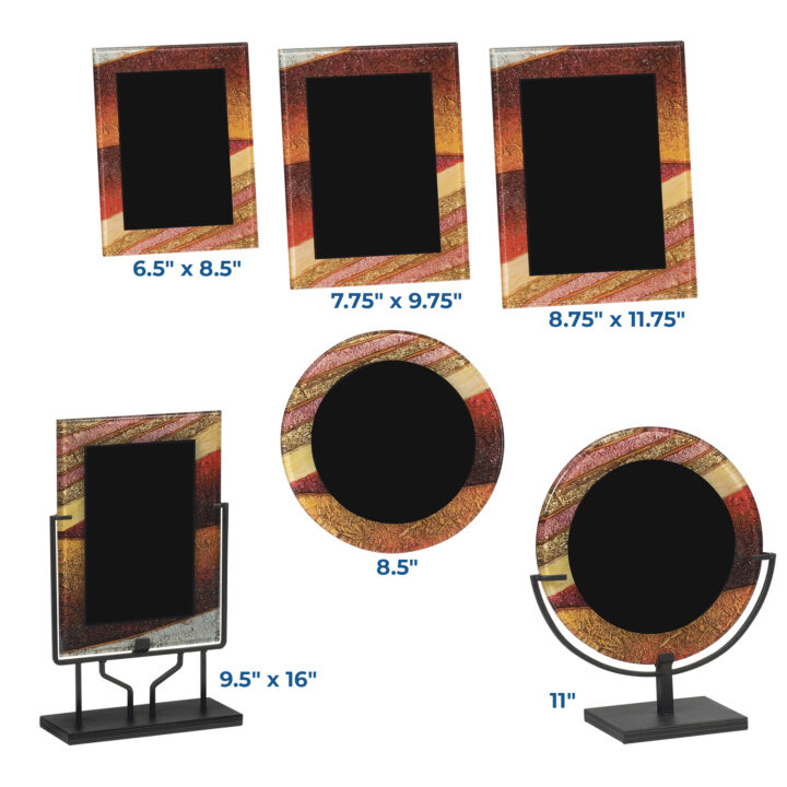 Personalized Shades of Rock Acrylic Award with Stand - Image 3