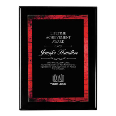 Personalized Bamboo Award Plate