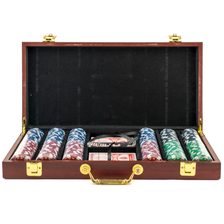 Personalized Poker Set Poker 300 Chip Set Case Boarding Design