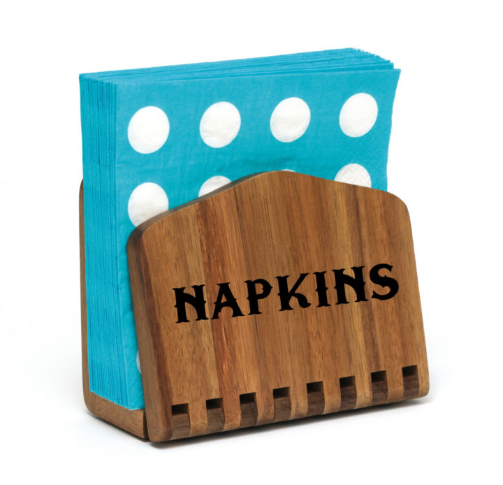 Personalized Adjustable Napkin Holder