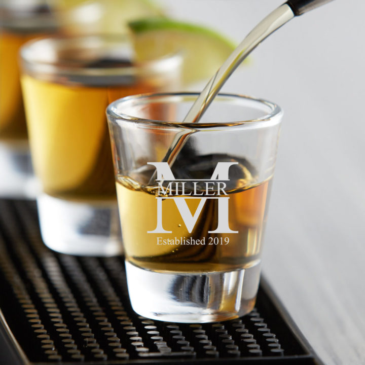 Miller Personalized Whiskey Shot Glass | Set of 4 - Image 2