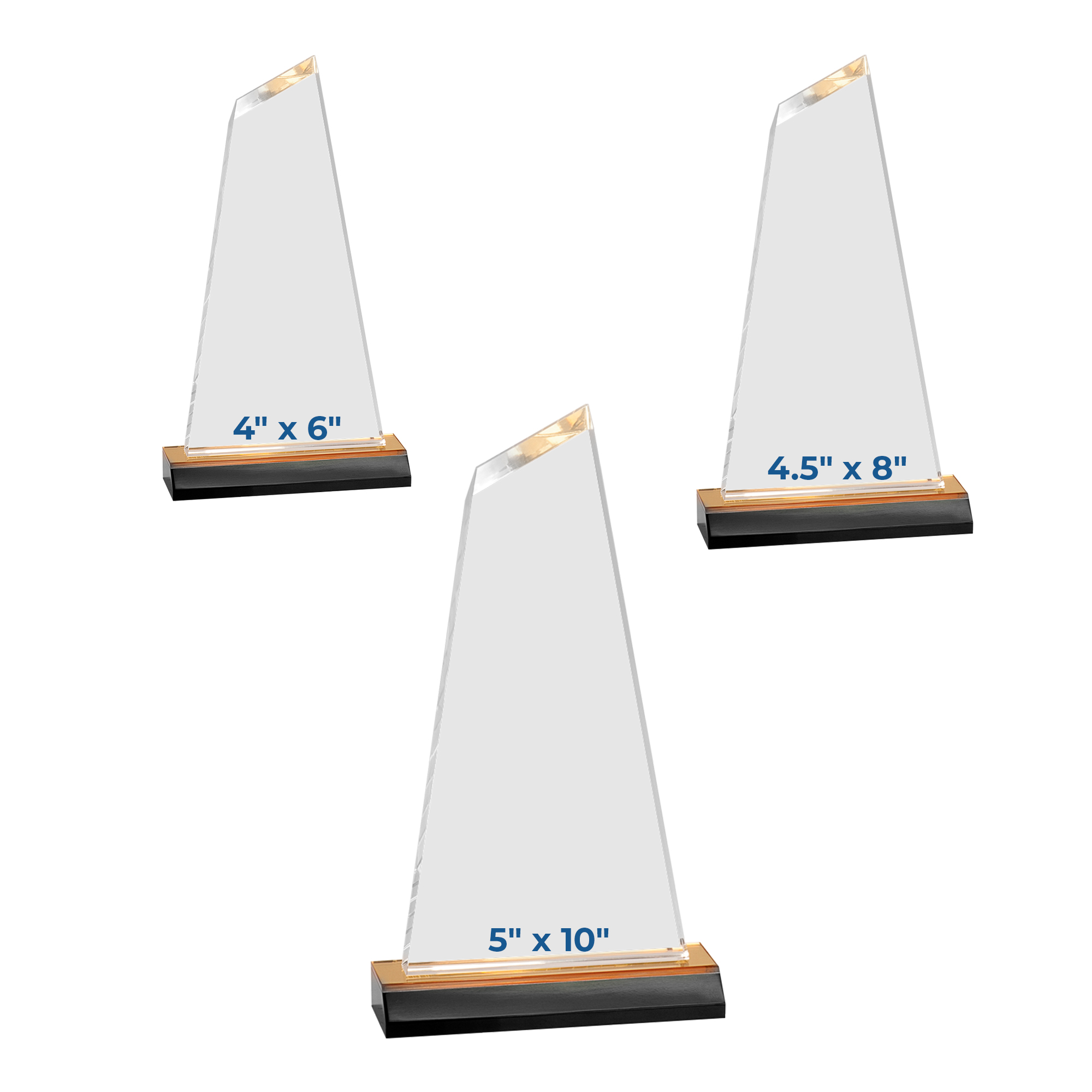 Personalized Optima Acrylic Award - Image 3