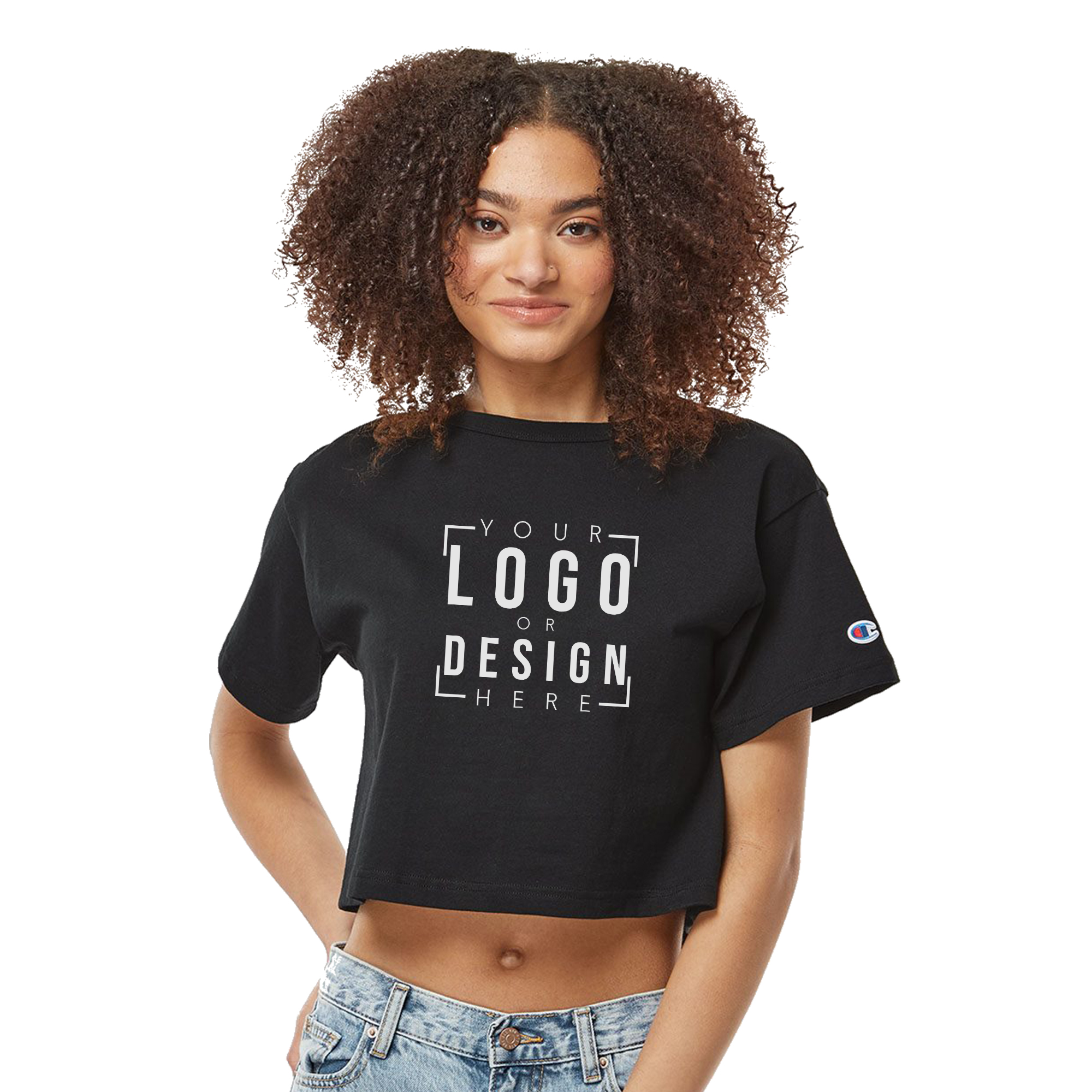 Champion Women's Heritage Jersey Cropped T-Shirt