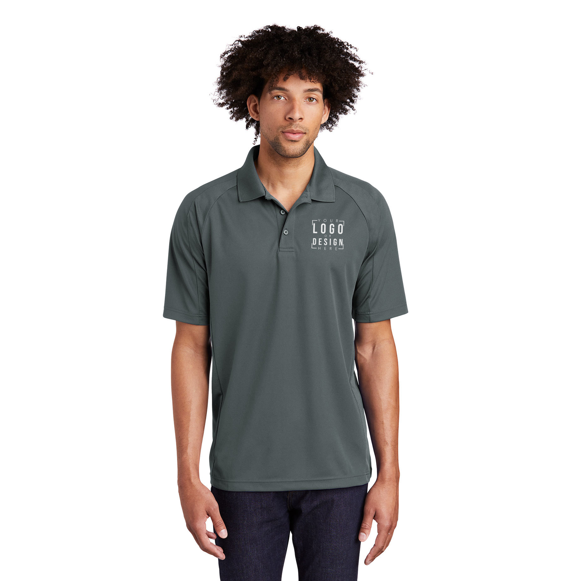 Sport-Tek Dri-Mesh Pro Polo