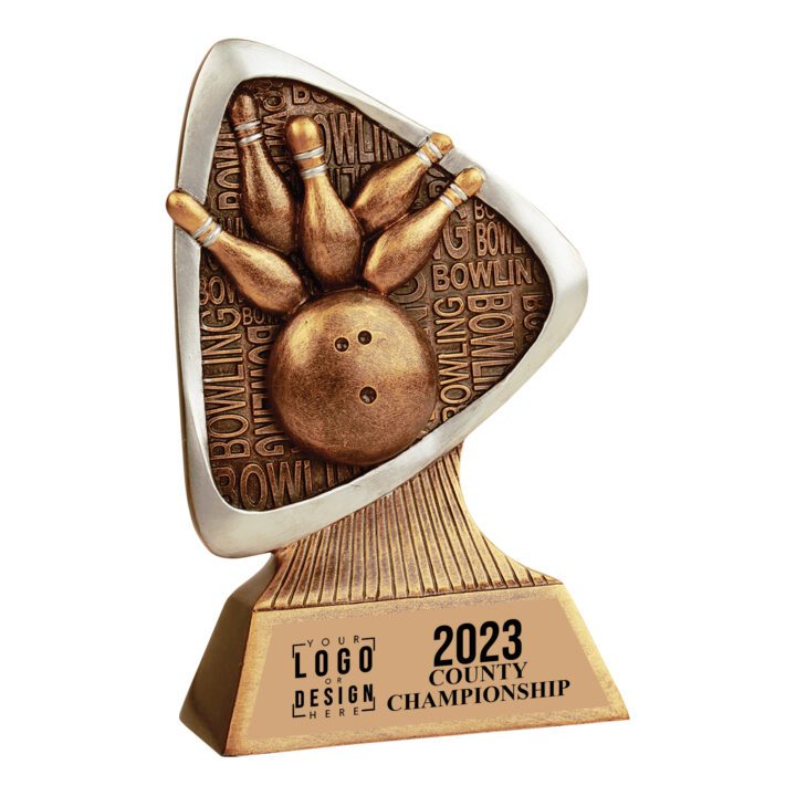Custom Bowling Triad Trophy