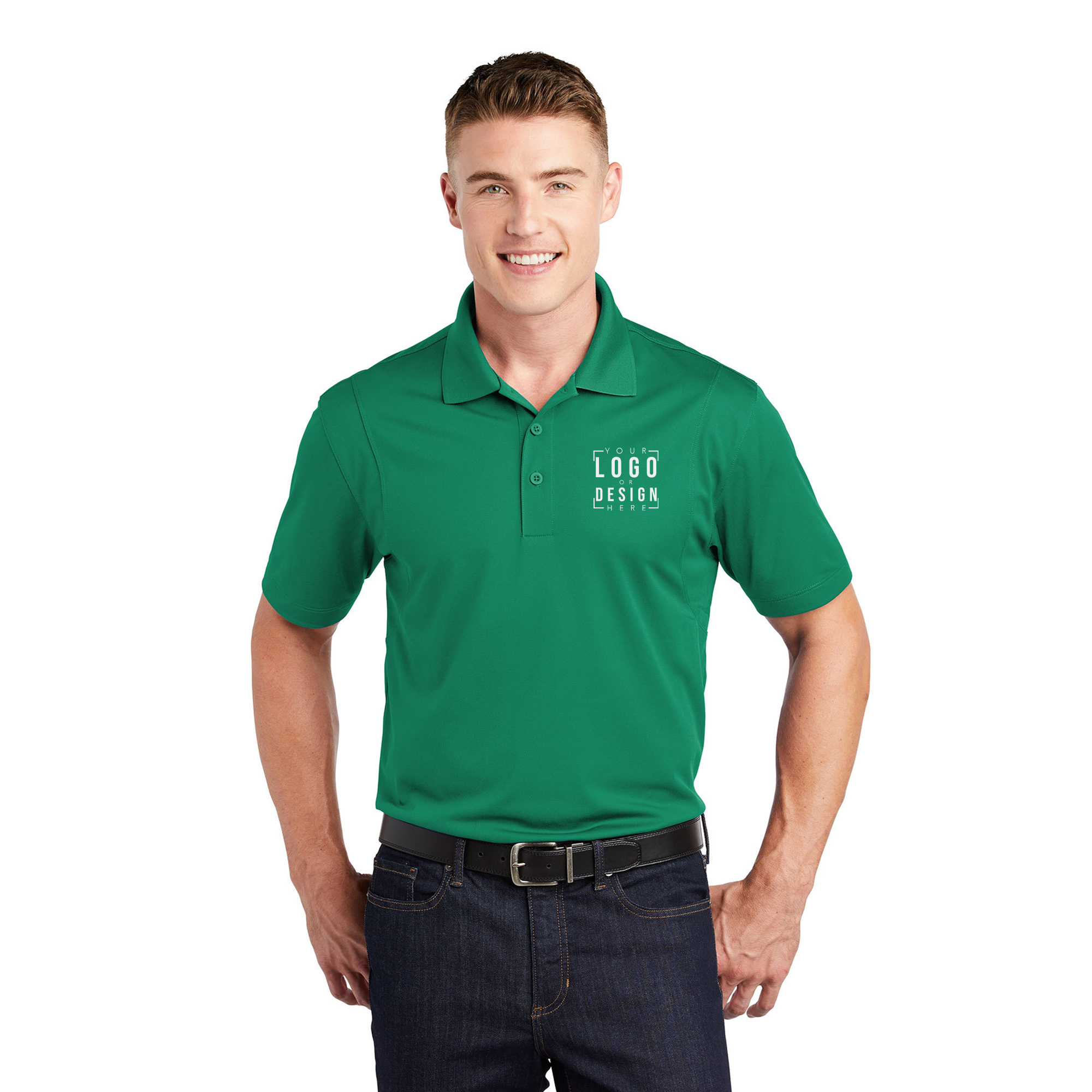 Sport-Tek Tall Micropique Sport-Wick Polo